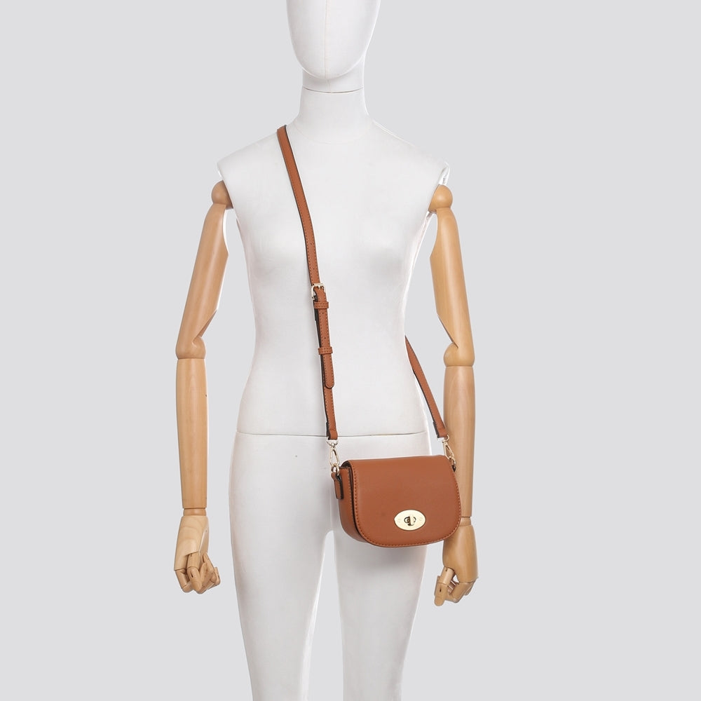 Mini Crossbody Bag In Tan