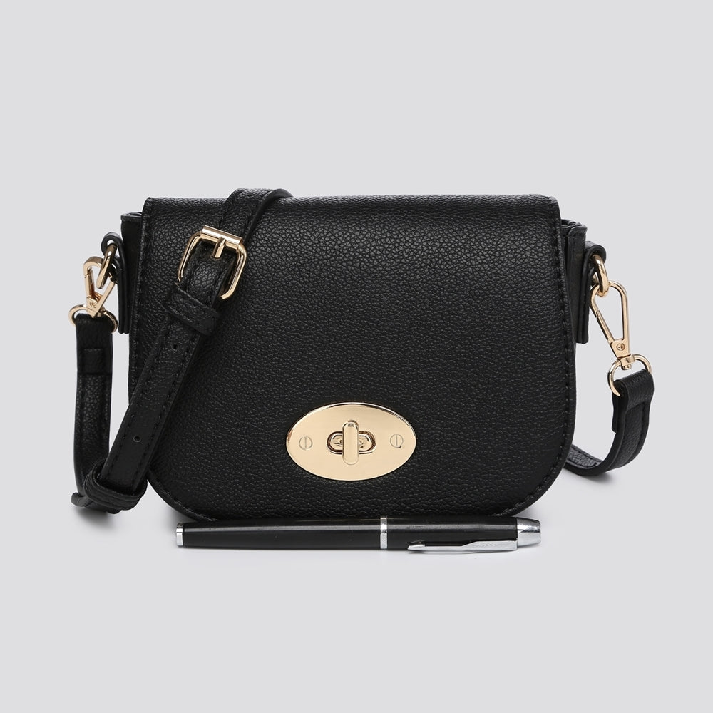 Mini Crossbody Bag In Black