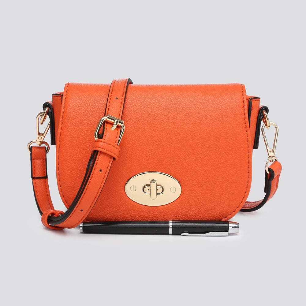 Mini Crossbody Bag In Orange