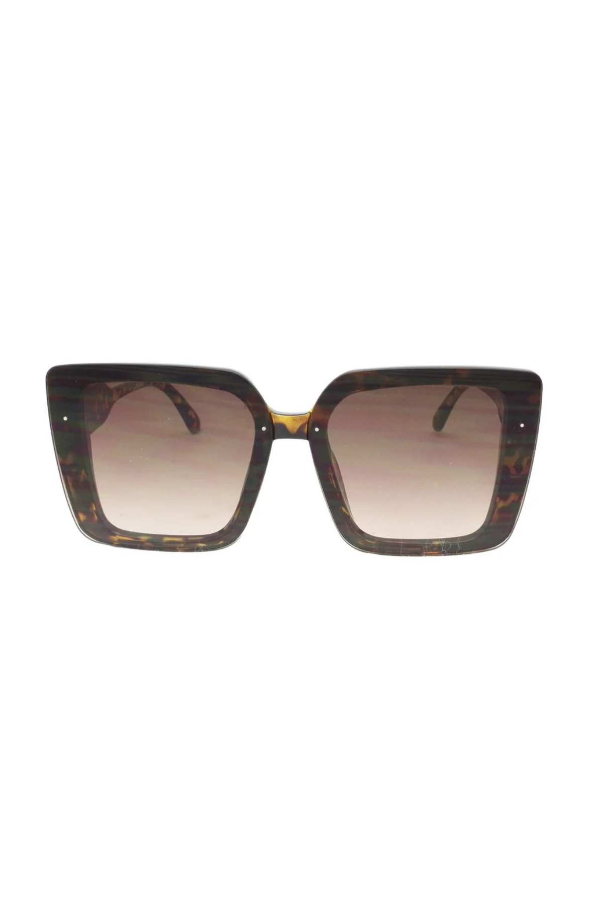 Amber Vintage Glamour Oversized Sunglasses In Tortoise
