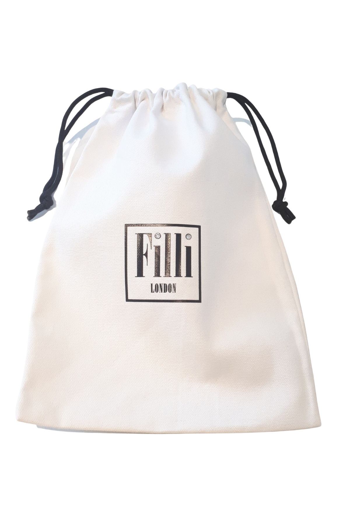 Naked Flip Flops - Black on White - Filli London