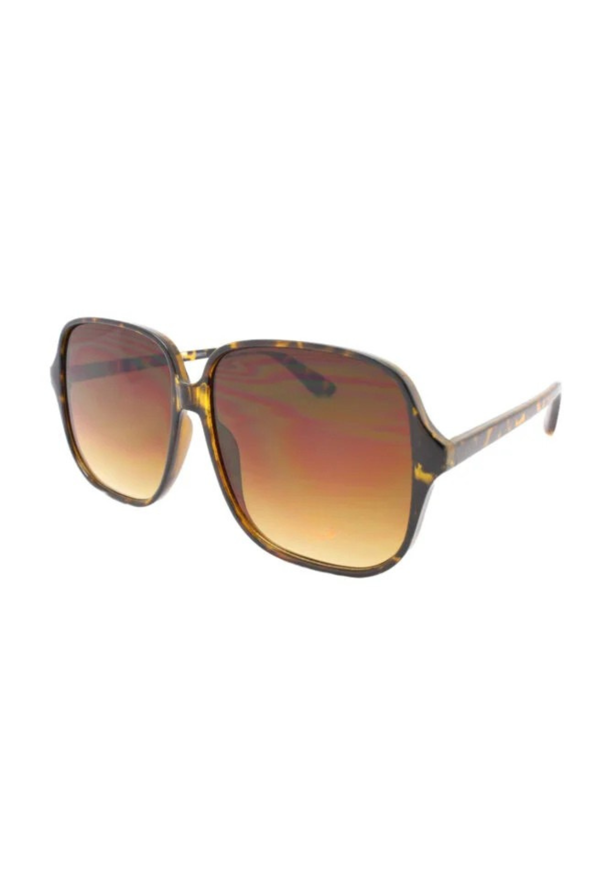 Cher Retro Style Sunglasses In Brown