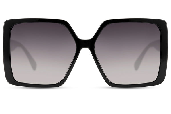 Portofino Oversized Cat Eye Sunglasses In Brown