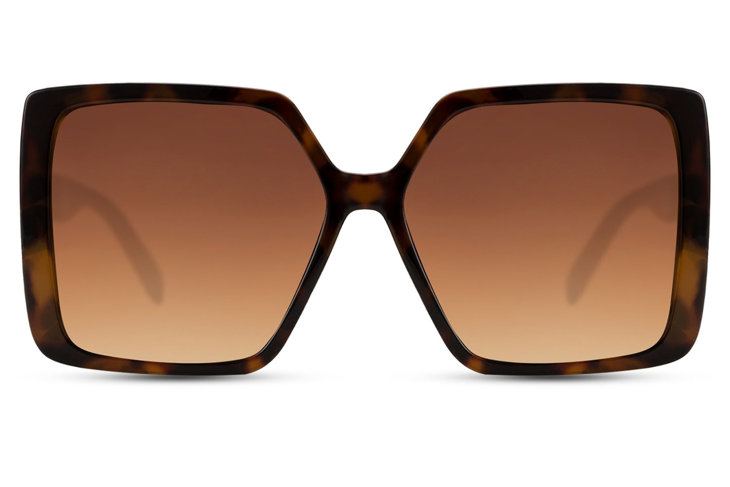 Hannah Oversized Sunglasses In Brown - Filli London
