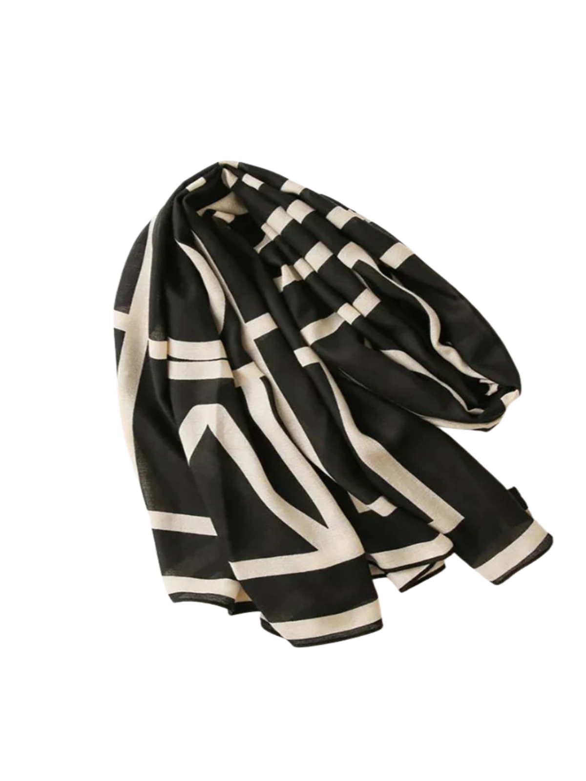 Geo Print Scarf
