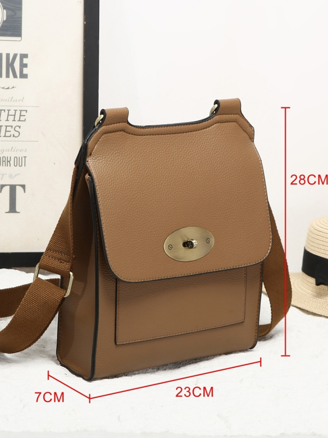 Best Seller⭐Cross Body Messenger Bag In Black