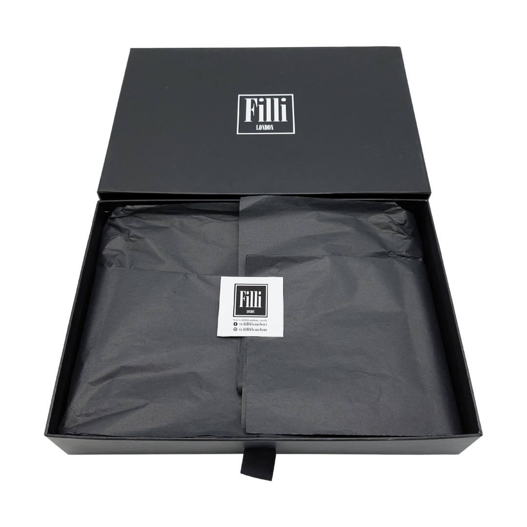 Check Wool Blend Blanket Scarf - Filli London