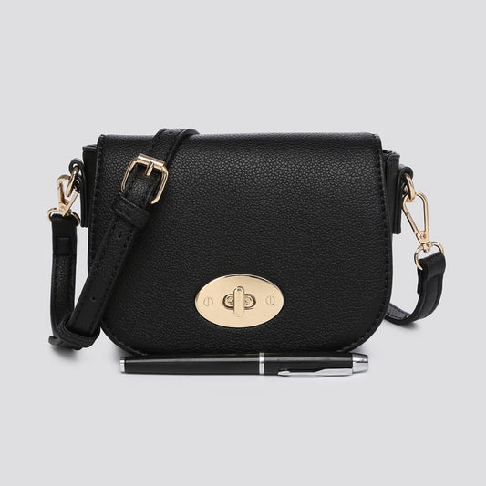 Berry Mini Crossbody Bag In Black