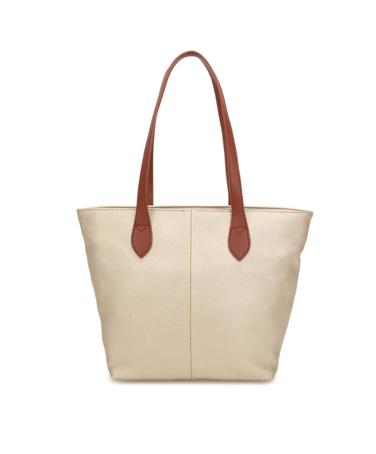 Mid Size Everyday Shoulder Bag In Gold