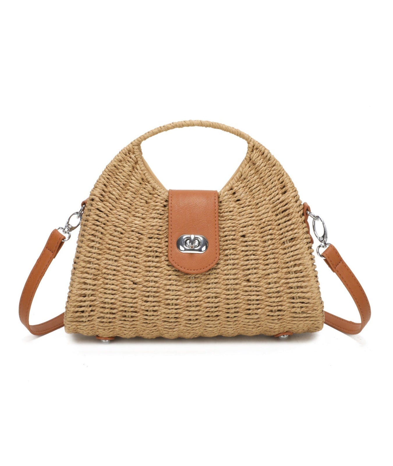 NEW ✨ Straw Box Bag In Sand