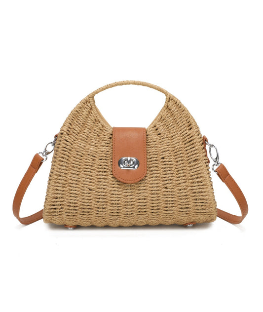 NEW ✨ Woven Box Bag In Sand - Filli London