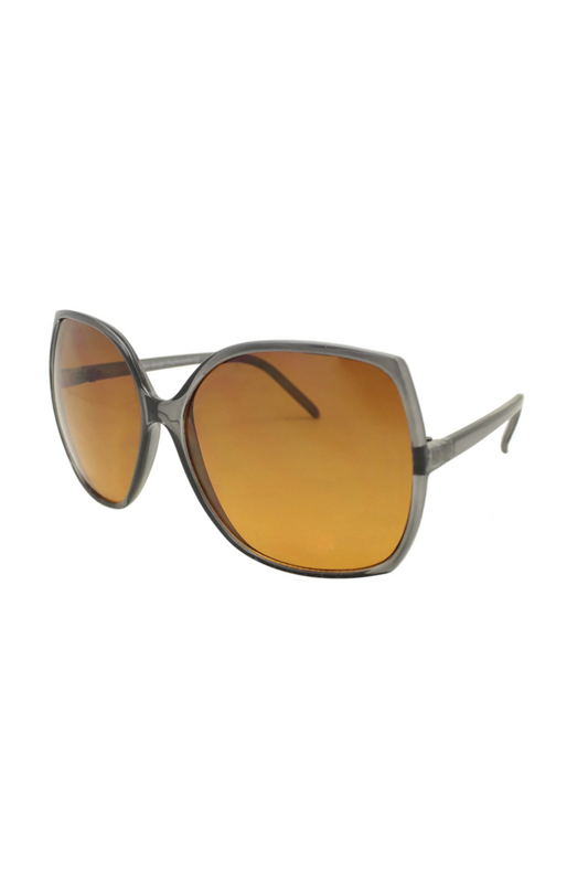 Mia Oversized Fashion Sunglasses In Brown