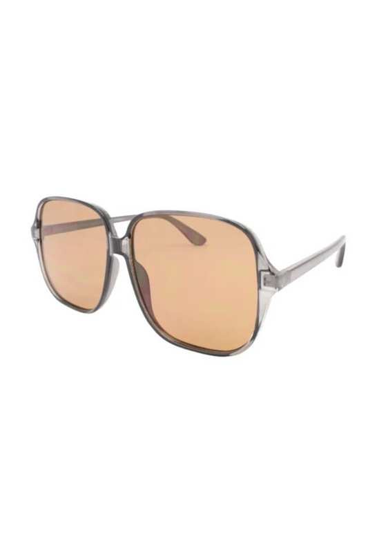Cher Retro Style Sunglasses In Grey