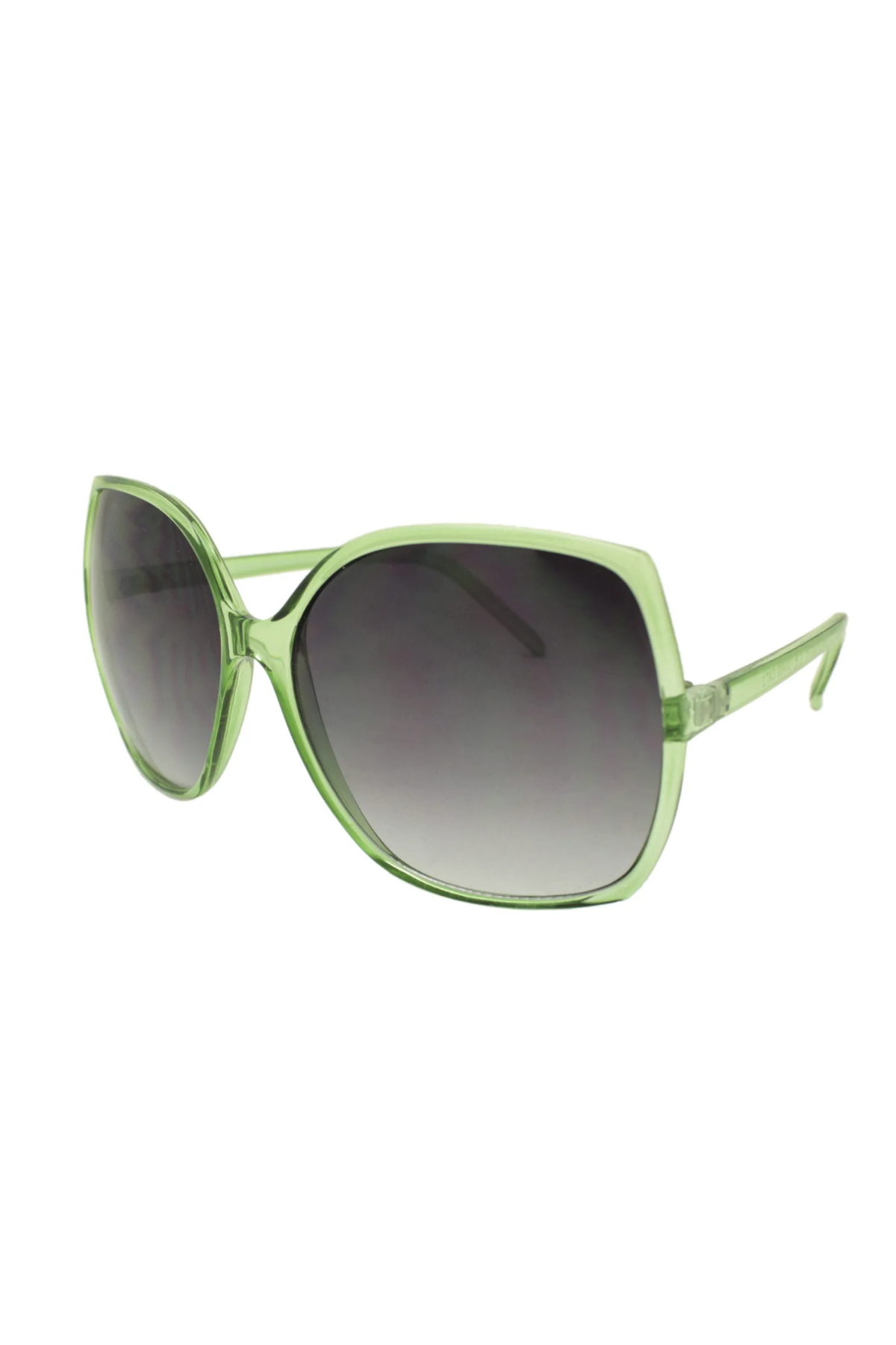 Mia Oversized Fashion Sunglasses In Green