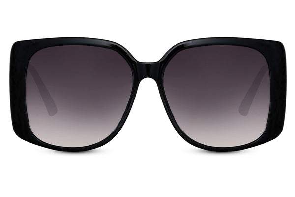 Provence Oversized Sunglasses In Black