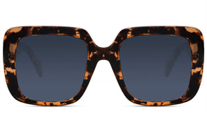 Bahia Oversized Sunglasses In Tortoise