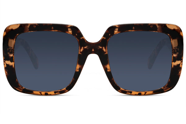 Bahia Oversized Sunglasses In Tortoise