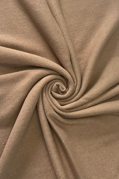 Warm Reversible Plain Tassel Blanket Scarf In Mocha