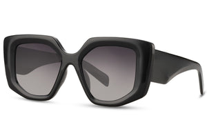 Nassau Oversized Sunglasses In Black