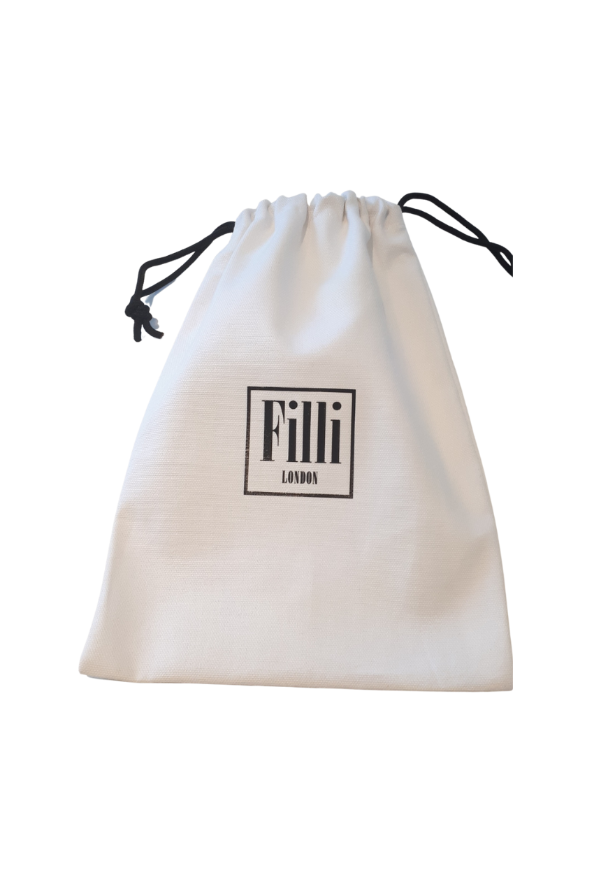 Naked Flip Flops - White - Filli London