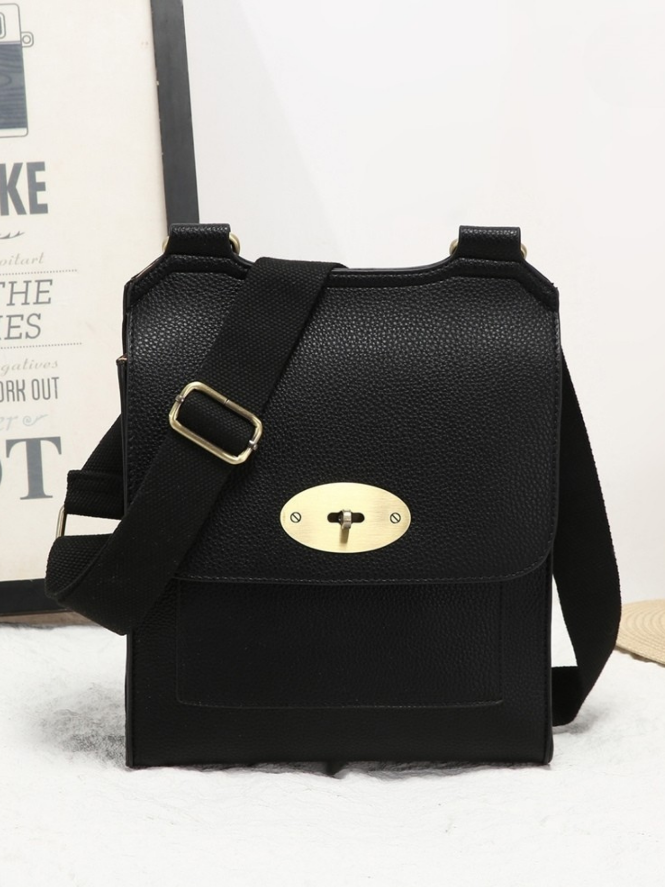Best Seller⭐Cross Body Messenger Bag In Black