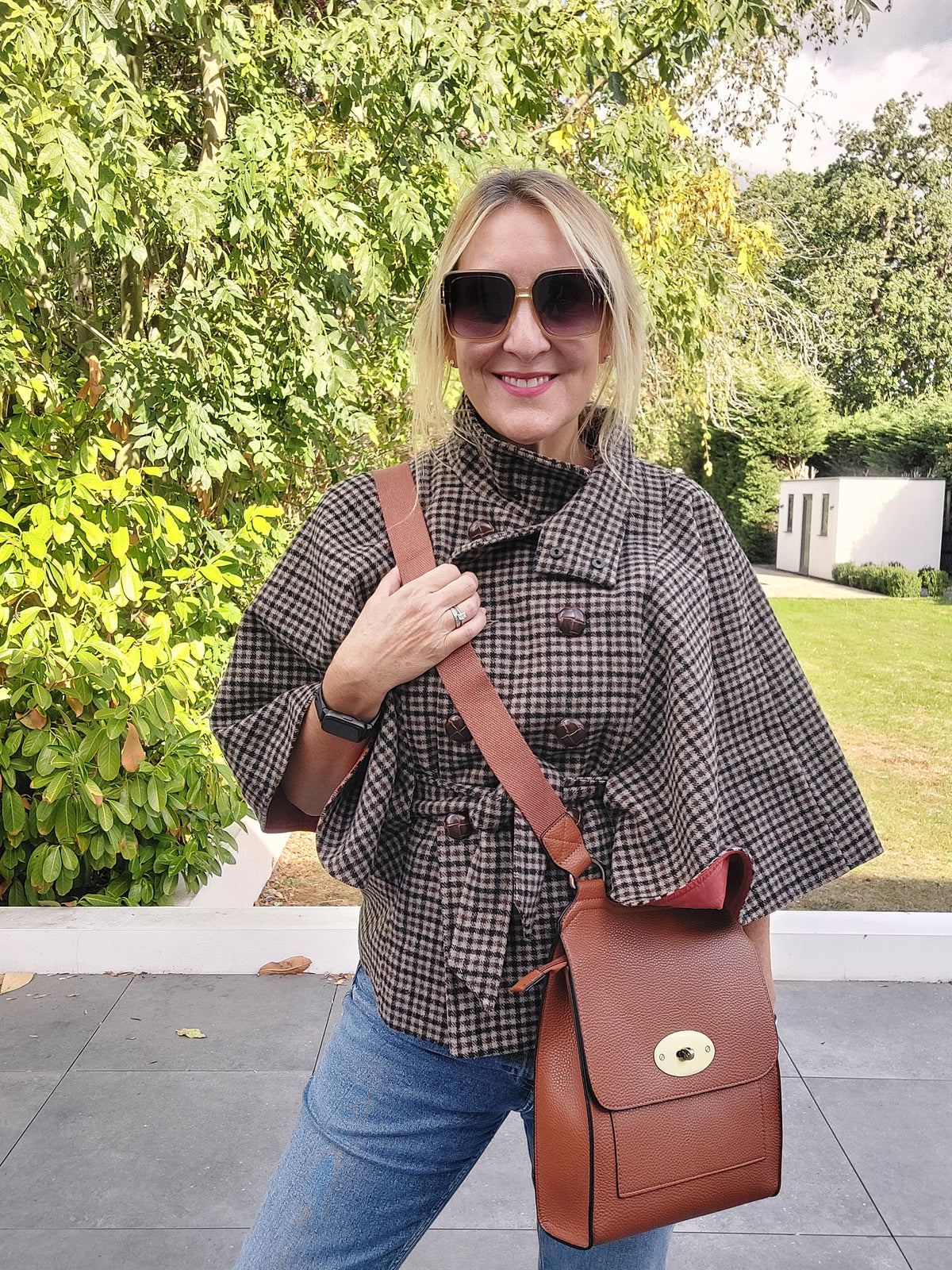 Best Seller⭐Cross Body Messenger Bag In Brown - Filli London