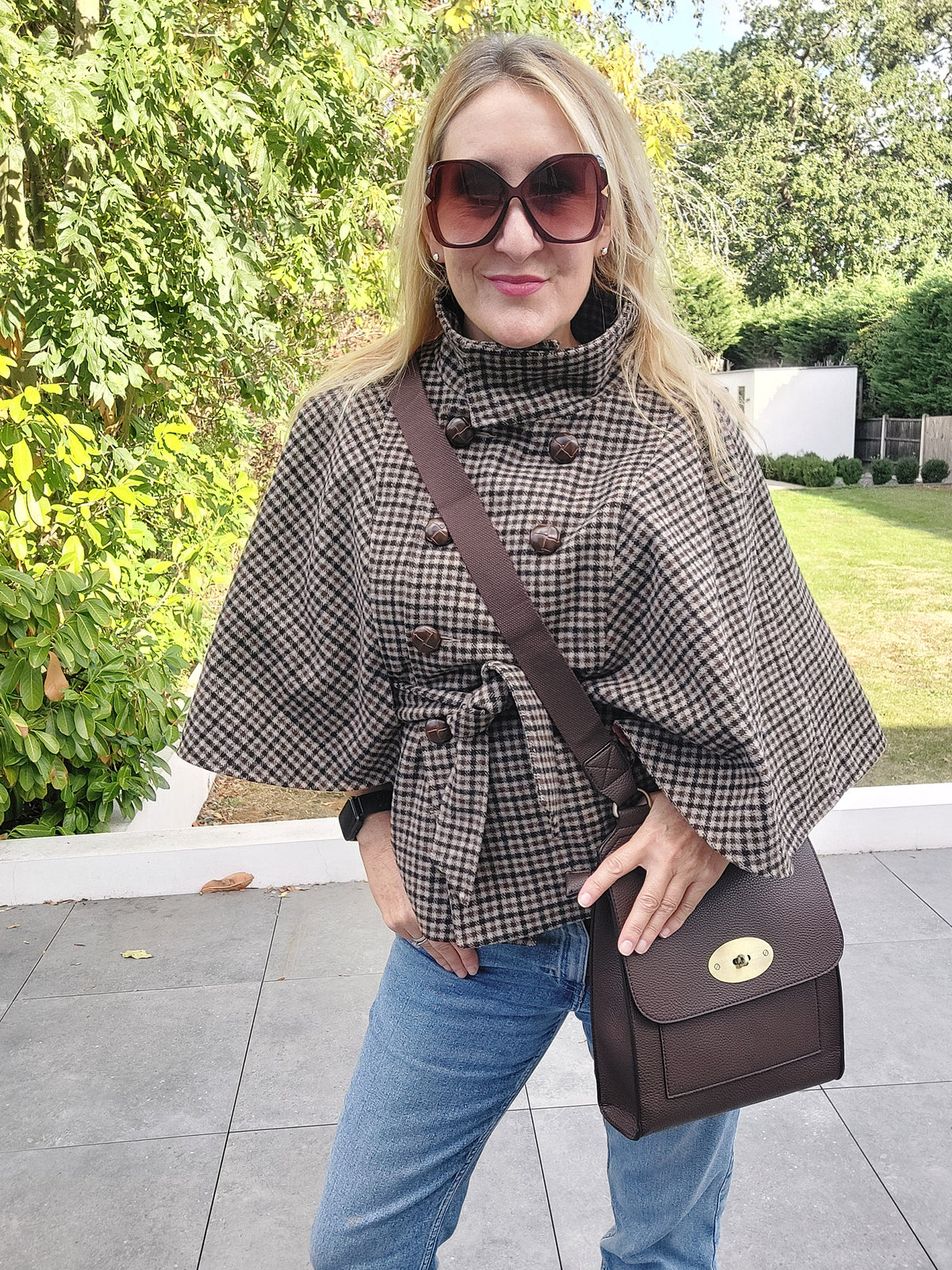 Best Seller⭐Cross Body Messenger Bag In Coffee - Filli London