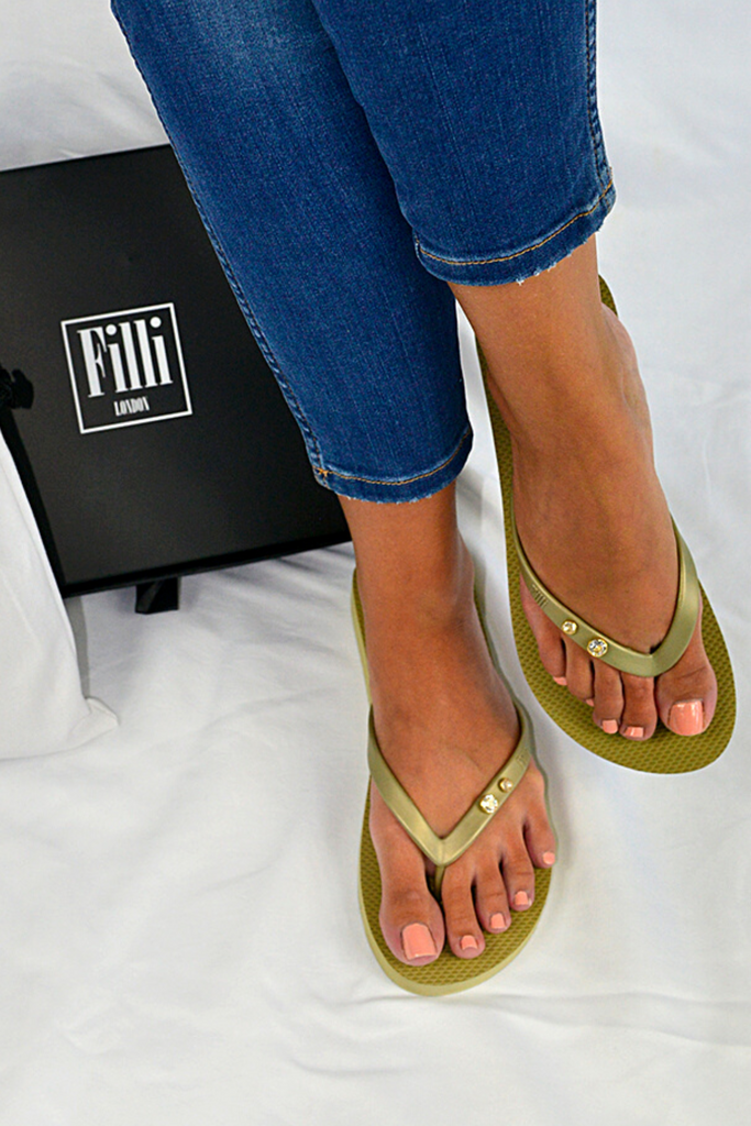 Diamond flip flops discount