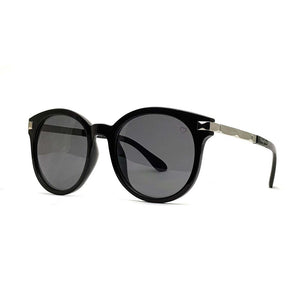 Ruby Rocks 'Chloe Tegan' Round Sunglasses In Black 