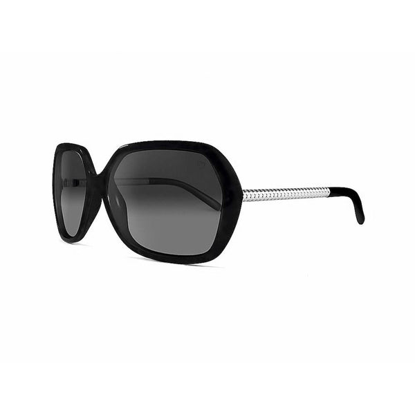 Ruby Rocks Ladies 'Paris' Oversized Sunglasses In Black 